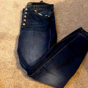 High waist skinny bombshell